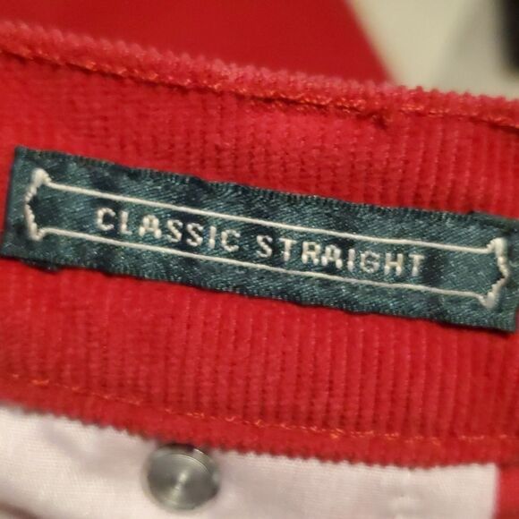 EUC Ralph Lauren Red Straight Leg Corduroy Pants - Picture 5 of 10